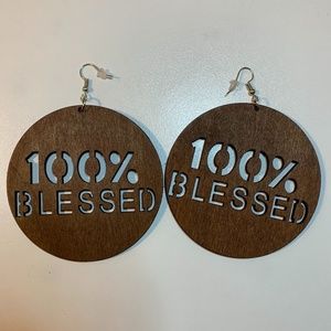 100% Blessed (BROWN)